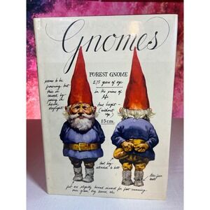 Gnomes Hardcover Book Wil Huygen Rien Poortvliet Abrams Art Folklore Illustrated